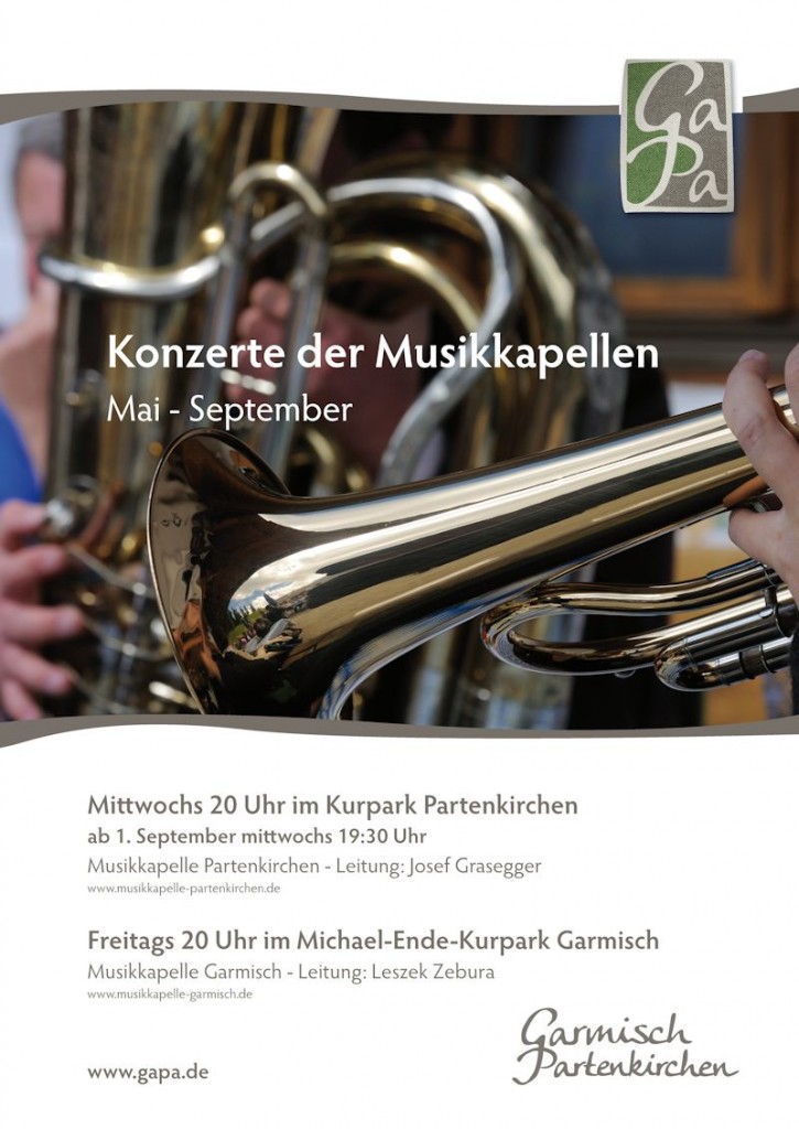Kurkonzerte der Musikkapellen